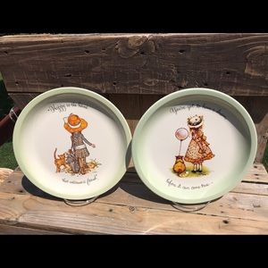 Holly Hobby plates